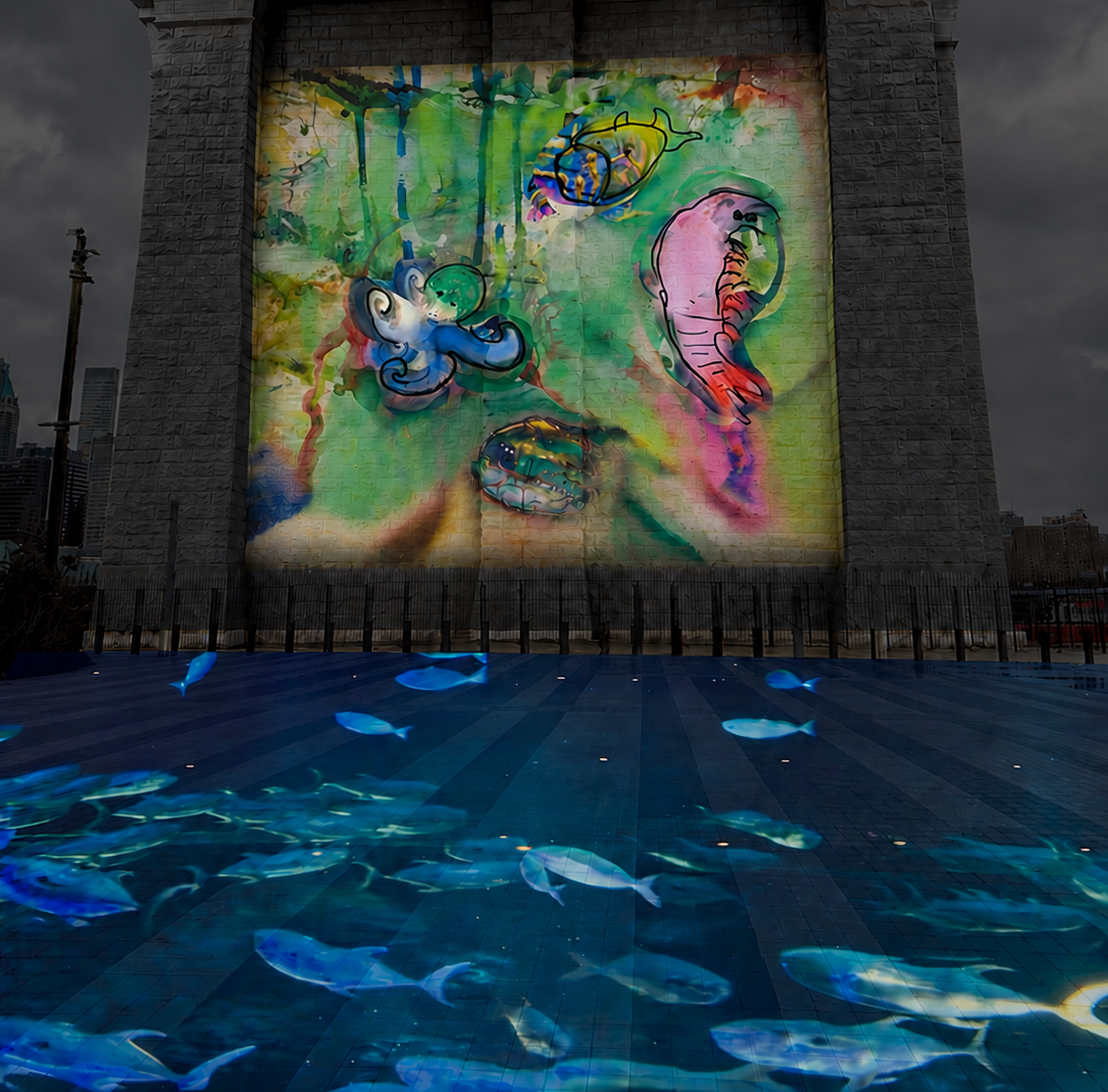 Aqua Cosmos: The Hudson Canyon Projection