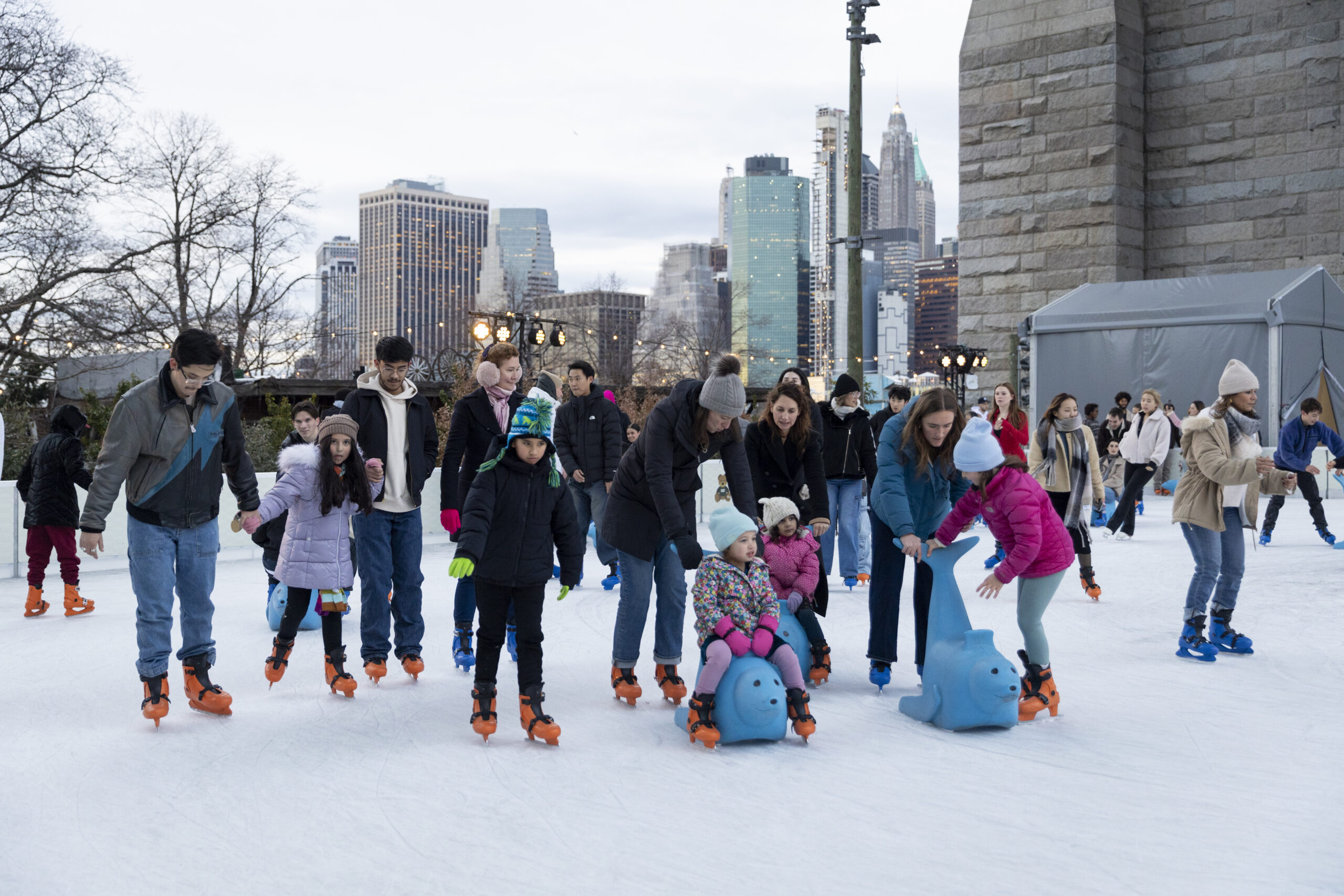 Roebling Rink Opening Day: Free Morning Skate Sessions